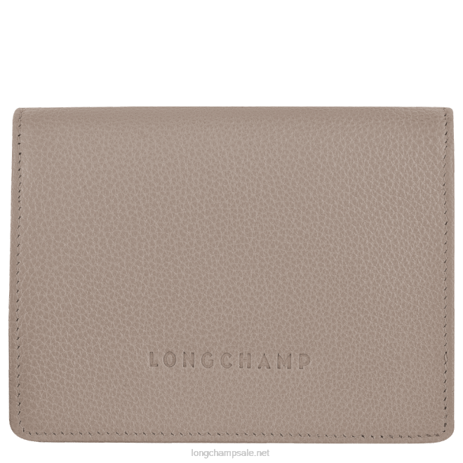 Longchamp גברים ארנק le foulonne B648599 יונת טורטל