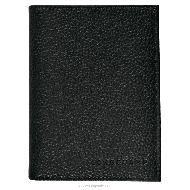 Longchamp גברים ארנק le foulonne B648630 שָׁחוֹר