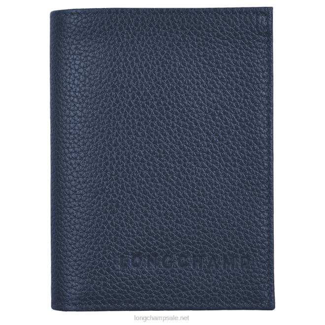 Longchamp נשים מחזיק כרטיס le foulonne B648661 חיל הים