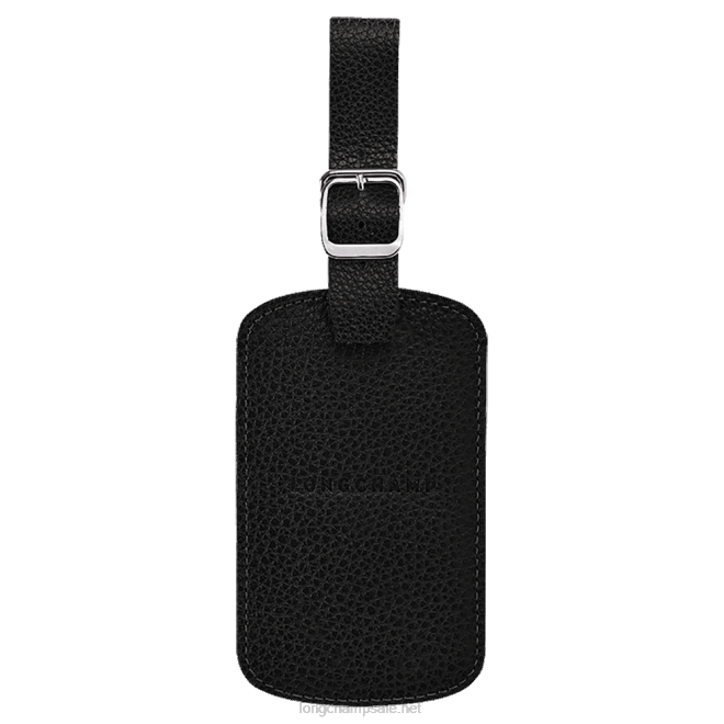 Longchamp נשים תג מטען le foulonne B648853 שָׁחוֹר