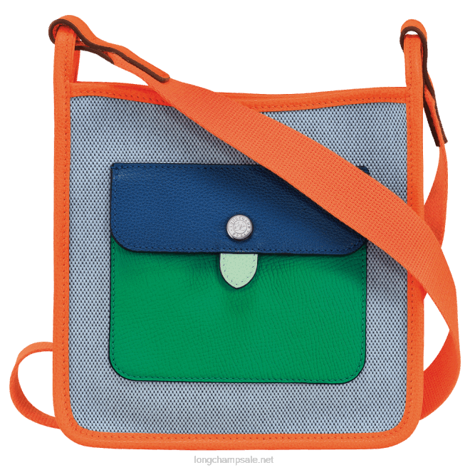 Longchamp נשים le foulonne crossbody bag s B648259 כחול/כתום