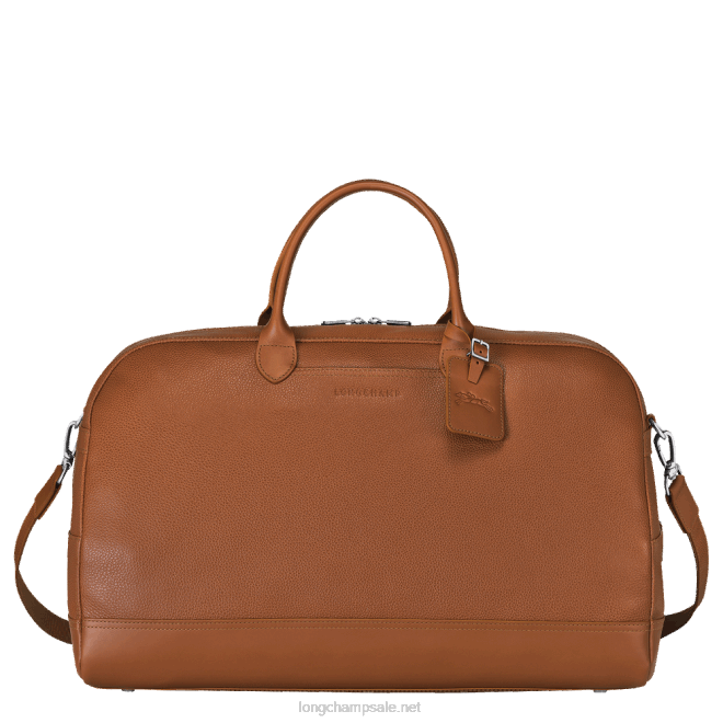 Longchamp גברים תיק נסיעות le foulonne m B648825 קַרַמֵל