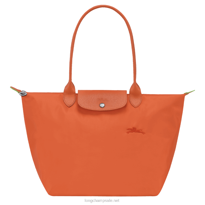 Longchamp נשים תיק שקית תיק ירוק של le plage l B648407 גזר
