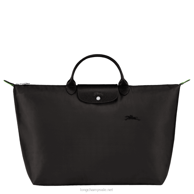 Longchamp נשים תיק נסיעות ירוק le pliage s B648786 שָׁחוֹר